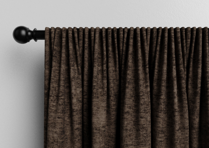 Maurice, Chocolate - Made to Measure Curtains - Image 9